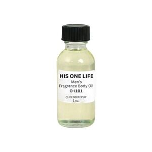 His One Life (Men) Body Oil 1 oz Fragrance All Natural Scent